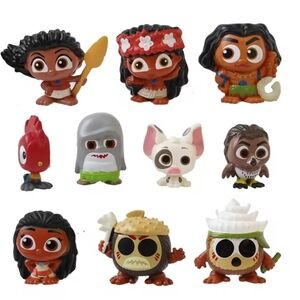 Disney Moana Character Vinyl Figure Set
